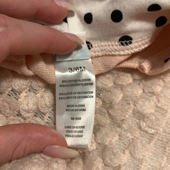 Pink Disney Baby Minnie Mouse pullover hoodie - Picture 3 of 4